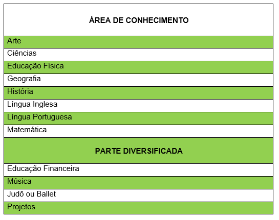 organização curricular-ef